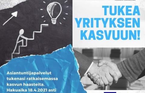 Kasvun kartta -hankkeen mainos.