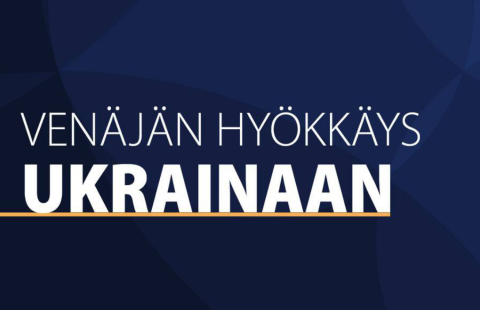 Teksti Venäjän hyökkäys Ukrainaan.