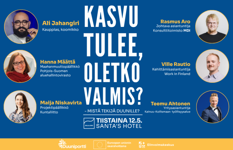 Kasvu tulee - mainoskuva.