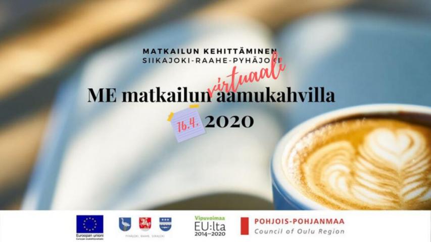 ME matkailun aamukahvilla.