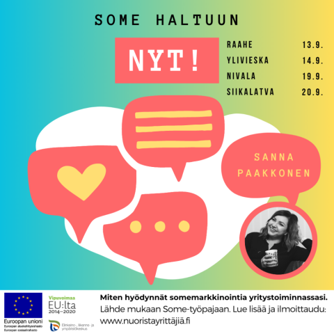 Some haltuun NYT- työpaja Raahessa