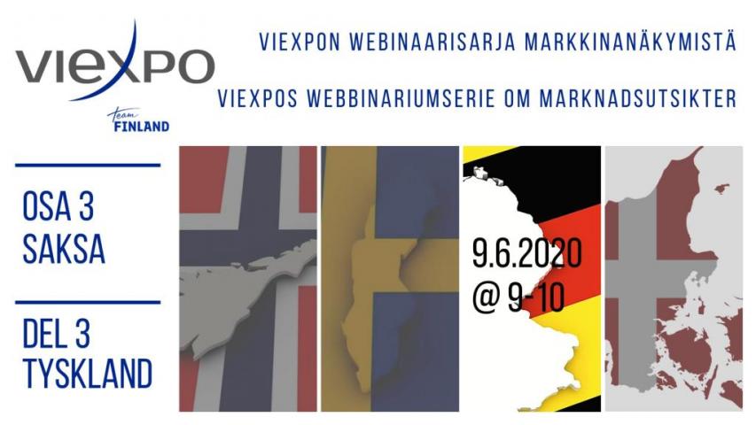 Kuva: Viexpo. Viexpon webinaarimainos.