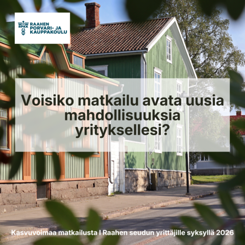Soveliuksen vihreä talo Raahessa