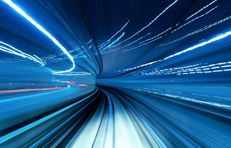Kuva: Business Finland. Sininen tunneli.