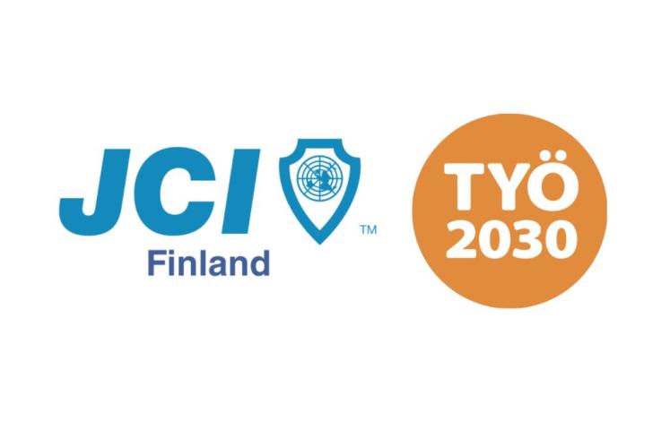 Nuorkauppakamarin ja Työ2030 logot.