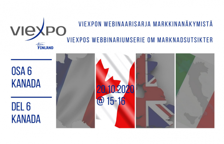 Kuva: Viexpo. Viexpon webinaarimainos.