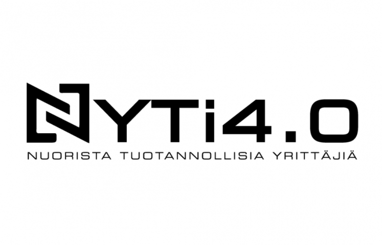 Nuorista tuotannollisia yrittäjiä -hankkeen logo.