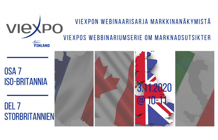 Kuva: Viexpo. Viexpon webinaarimainos.