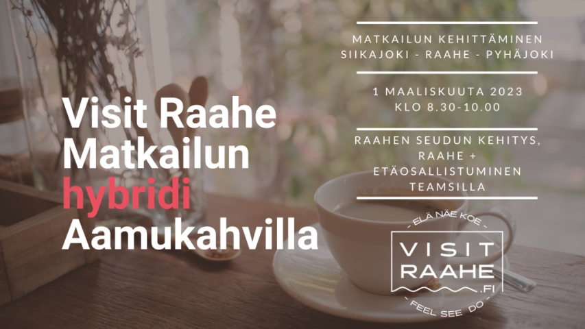 matkailun virtuaaliaamukahvilla