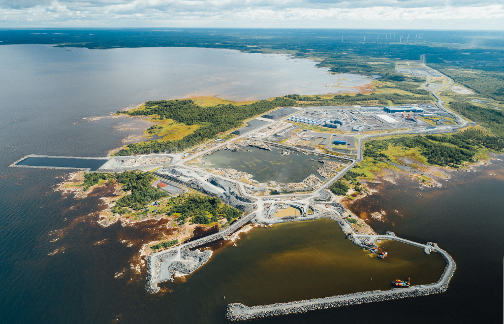 Kuva: Fennovoima. Infraa Hanhikiven niemellä.