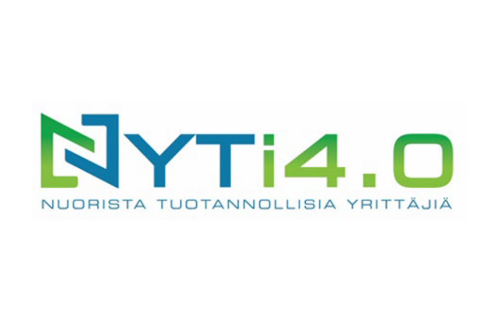 Nuorista tuotannollisia yrittäjiä -hankkeen logo.
