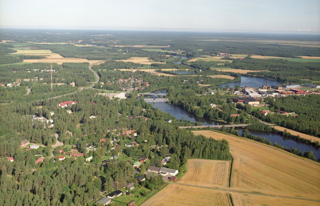 Kuva: Siikajoen kunta. Ilmakuva Ruukista.